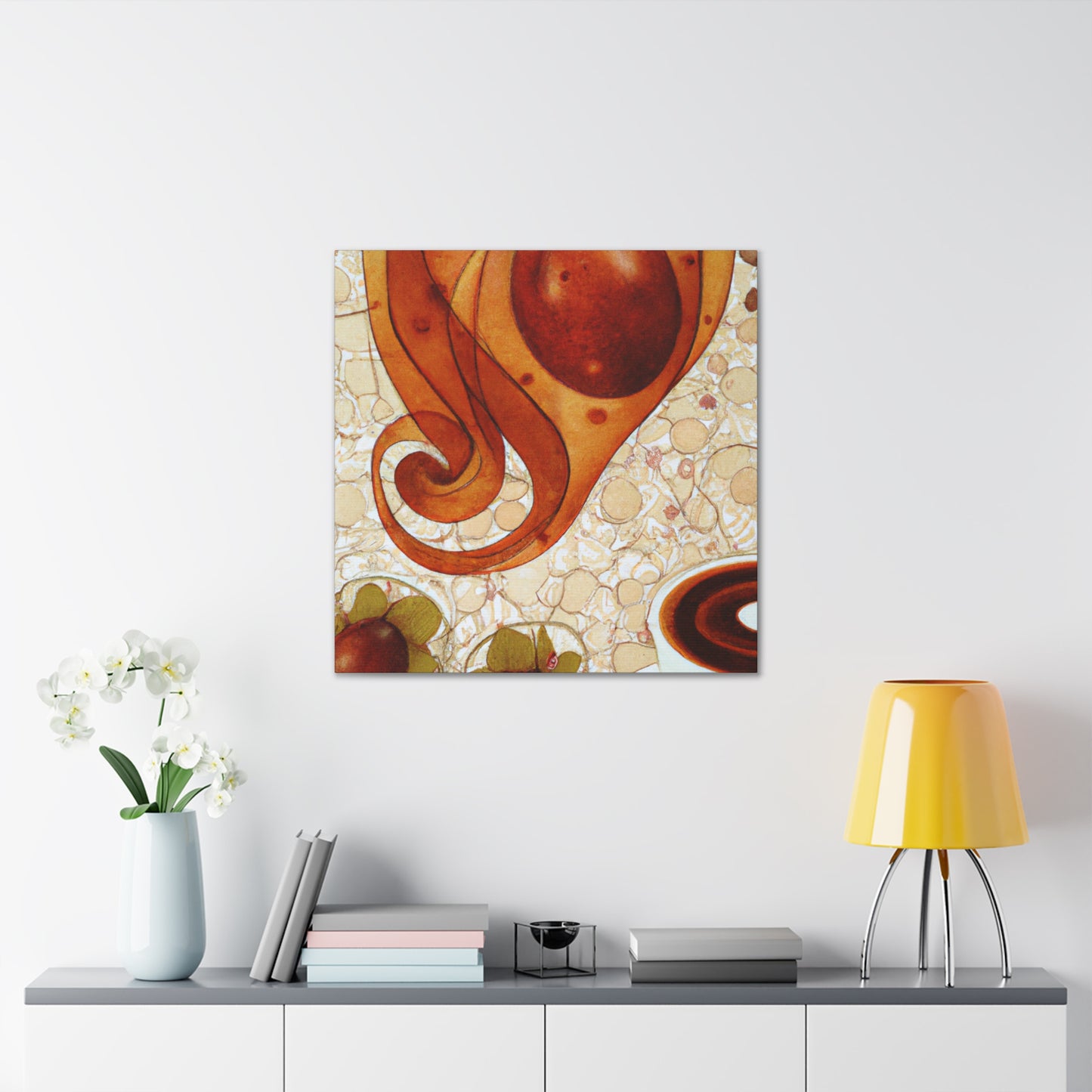 "Coffee: A Delight" - Canvas