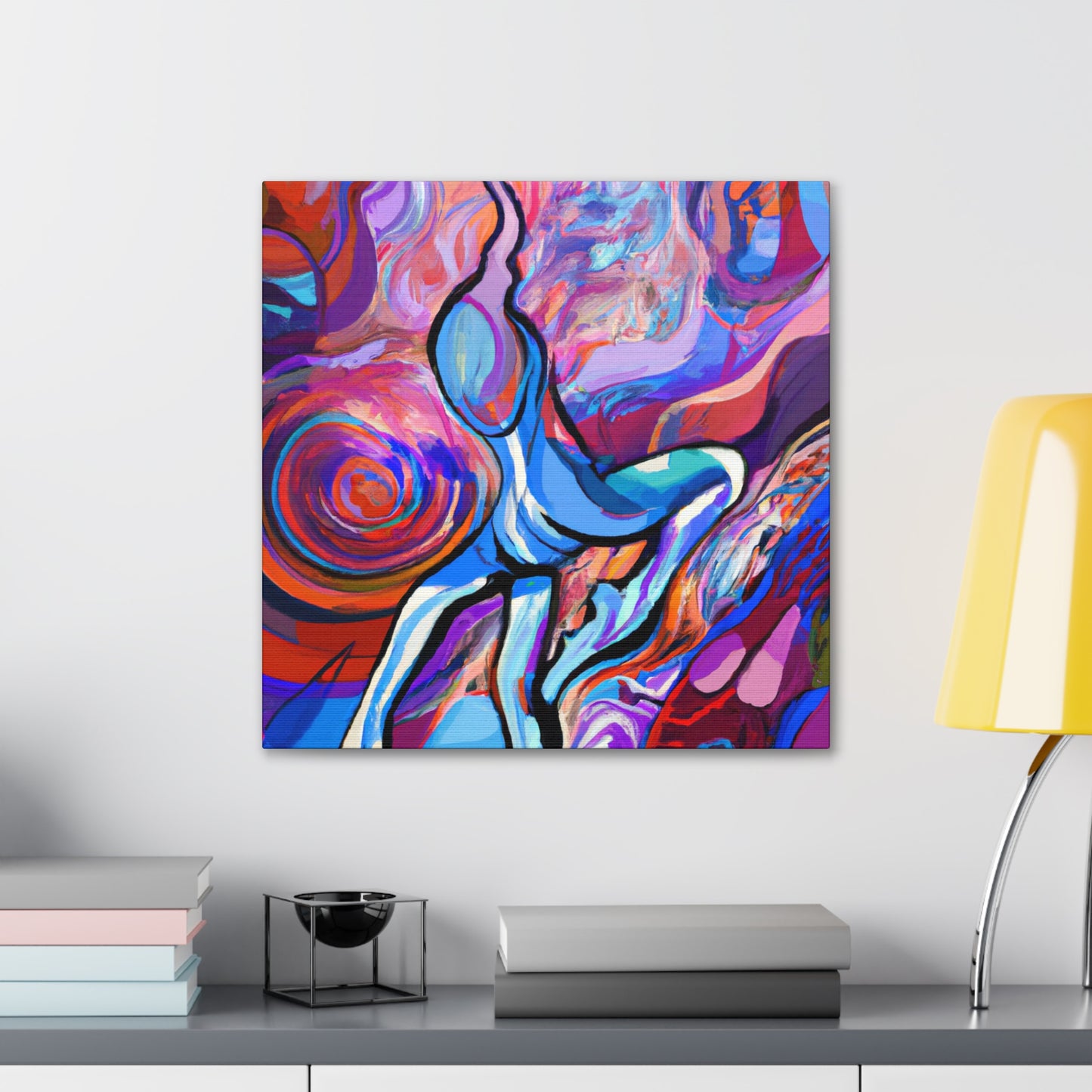 Yoga Expressionism Bliss - Canvas