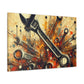 Forged Industrial Symphony - Canvas