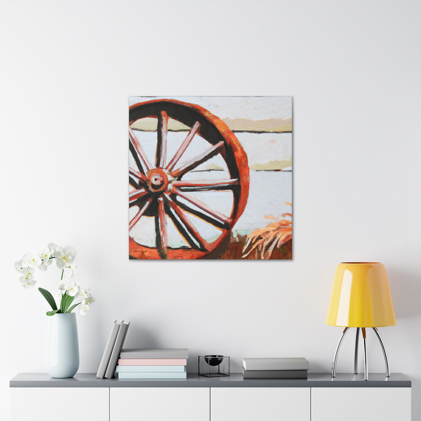 "Wheel of Life's Journey" - Canvas