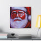 Santa Comes To Town - Canvas