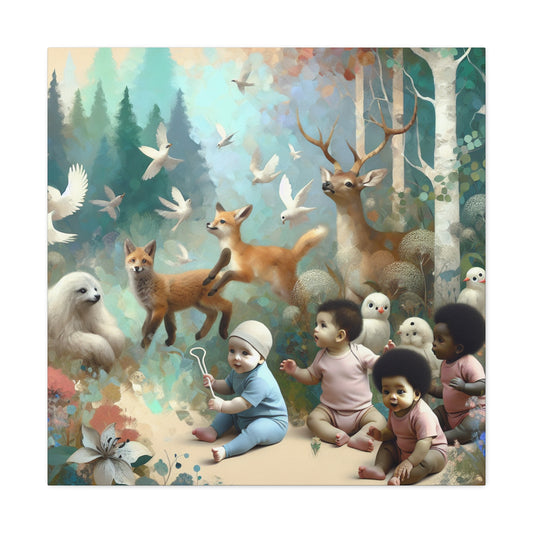 Whispering Woodland Whimsy - Canvas