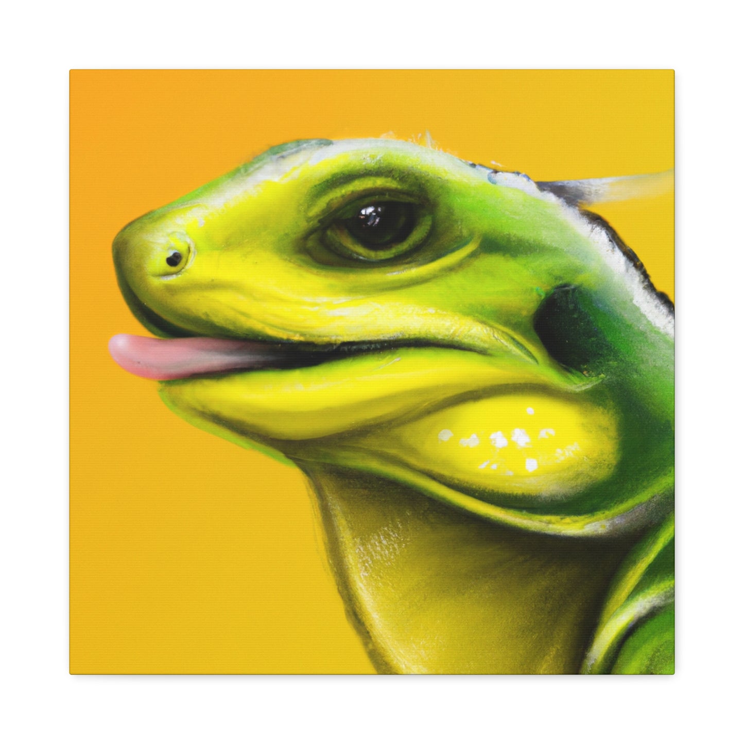 Reptilian Rainbow Radiantly - Canvas