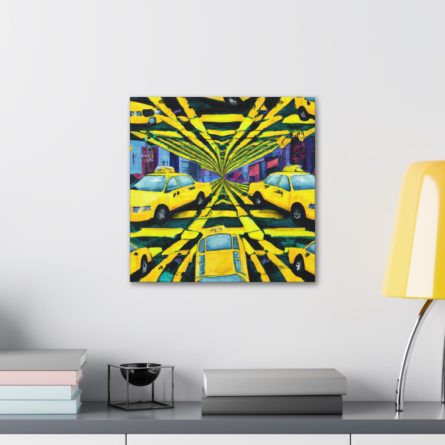 "Taxi Ride Home" - Canvas