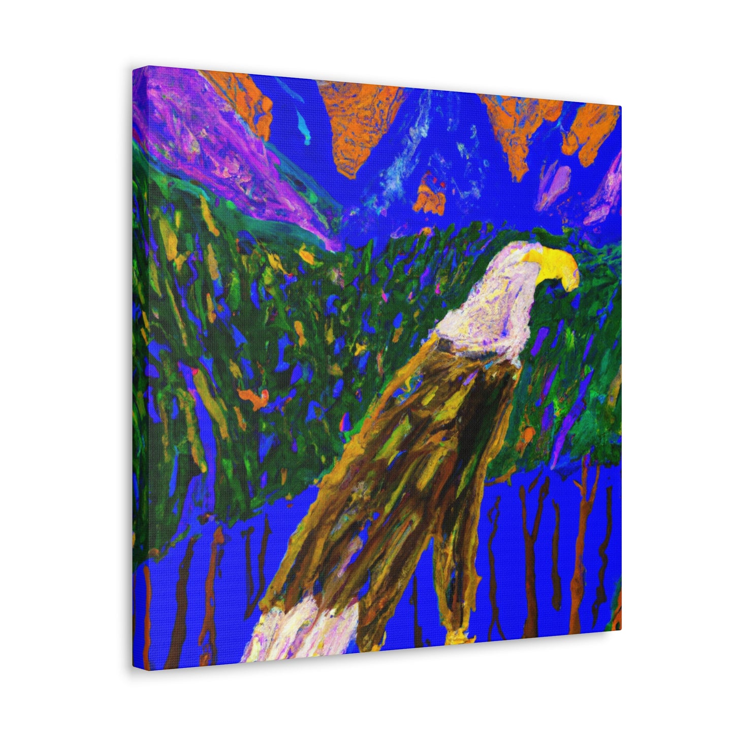 "The Noble Bald Eagle" - Canvas