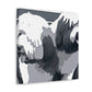 Old English Sheepdog portrait - Canvas