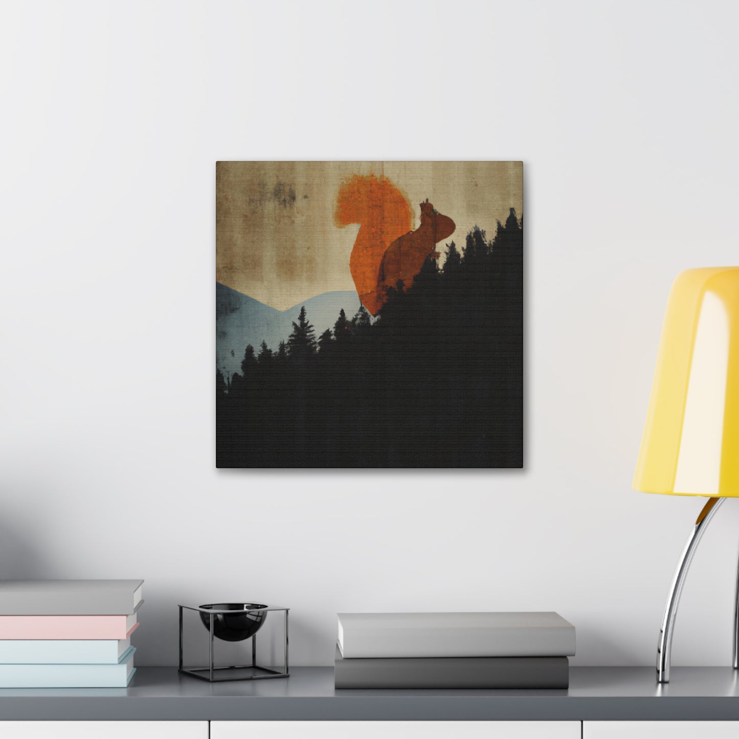 Squirrel Minimalism Dream - Canvas