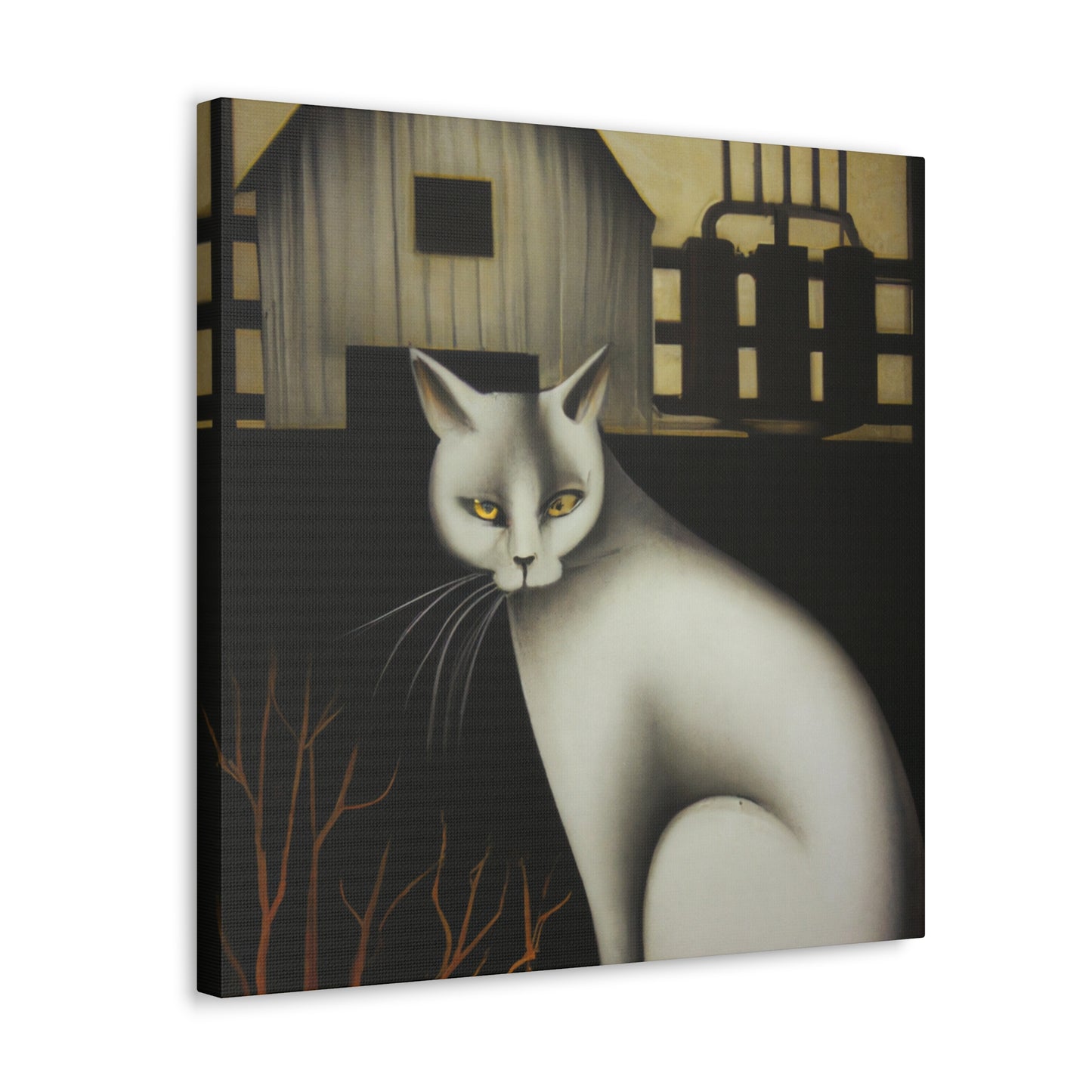 "Barn Cat Velvet Jazz" - Canvas