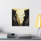 Cow Skull Reflection. - Canvas