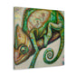 Veiled Chameleon Mystery - Canvas