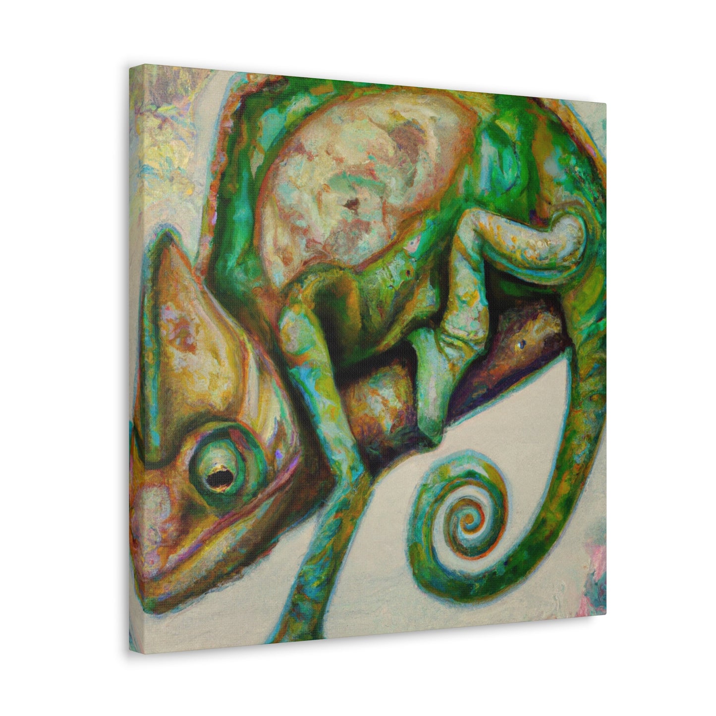 Veiled Chameleon Mystery - Canvas