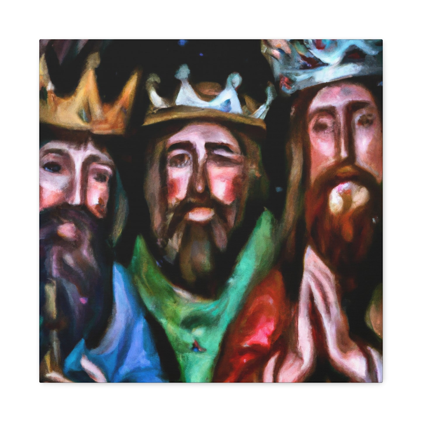 Wise Men's Journey Home - Canvas