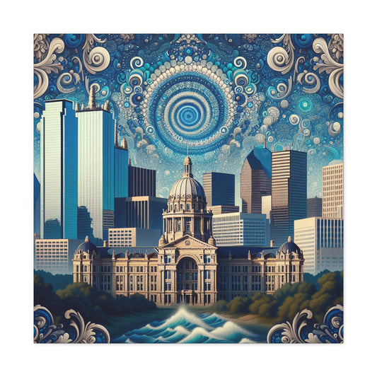 Elegant Dallas Splendor - Canvas