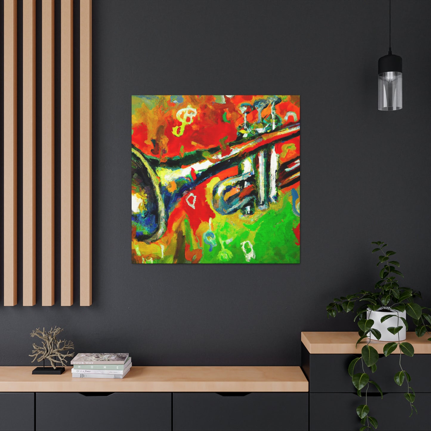 Trumpeted Radiance Bliss - Canvas