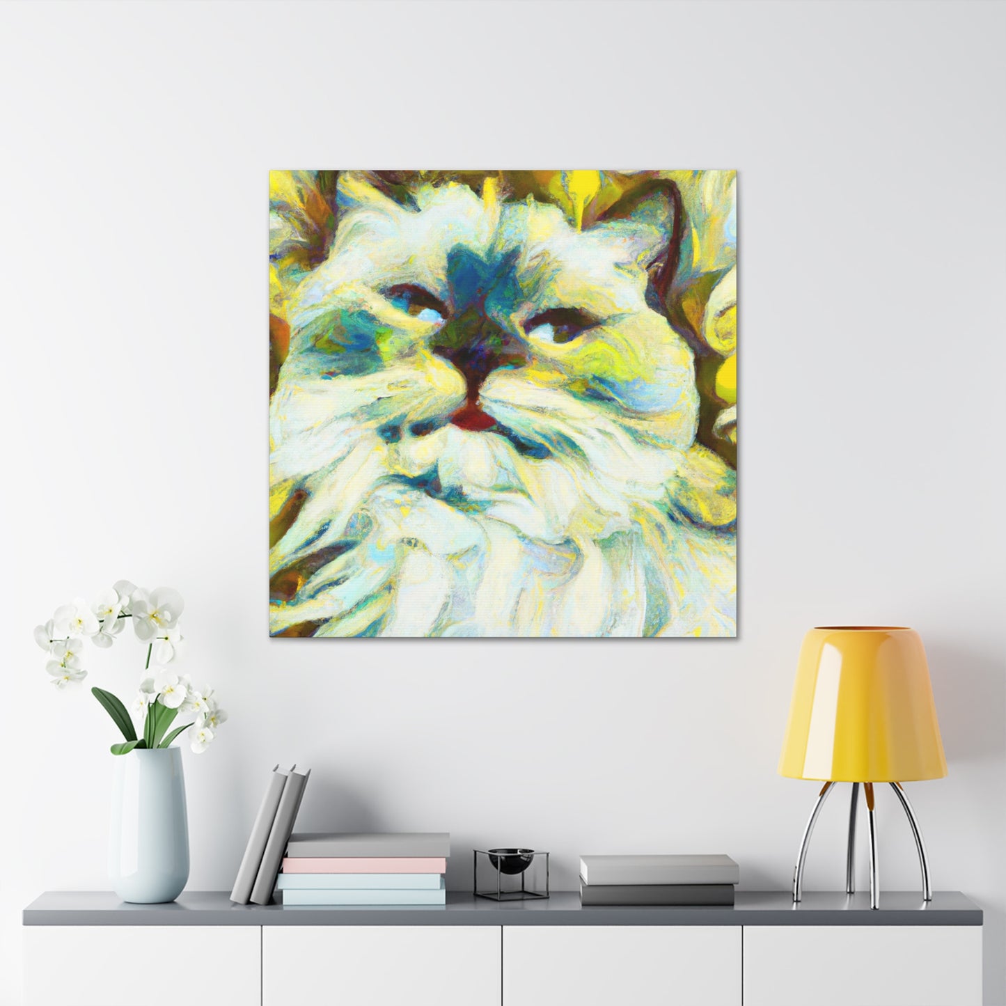 "Ragdoll in Impressionism" - Canvas