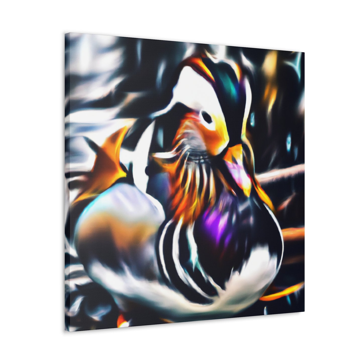 "Mandarin Duck Symphony" - Canvas