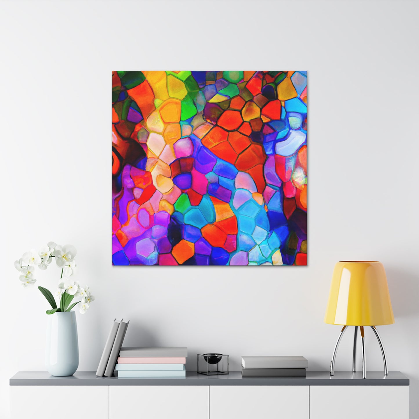 "Luminous Sea Reflection" - Canvas