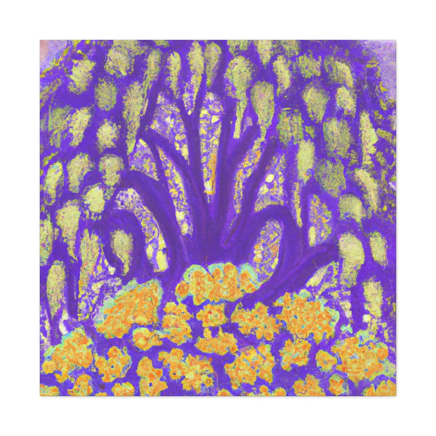 "Wisteria in Bloom" - Canvas