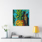 Pineapple in Neoclassicism - Canvas