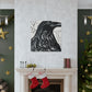 Crow in Rococo Style - Canvas