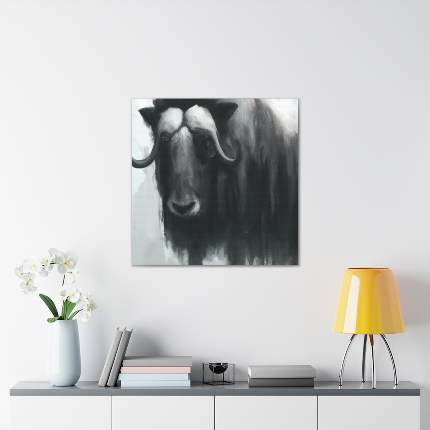 Musk Ox Triumphant - Canvas