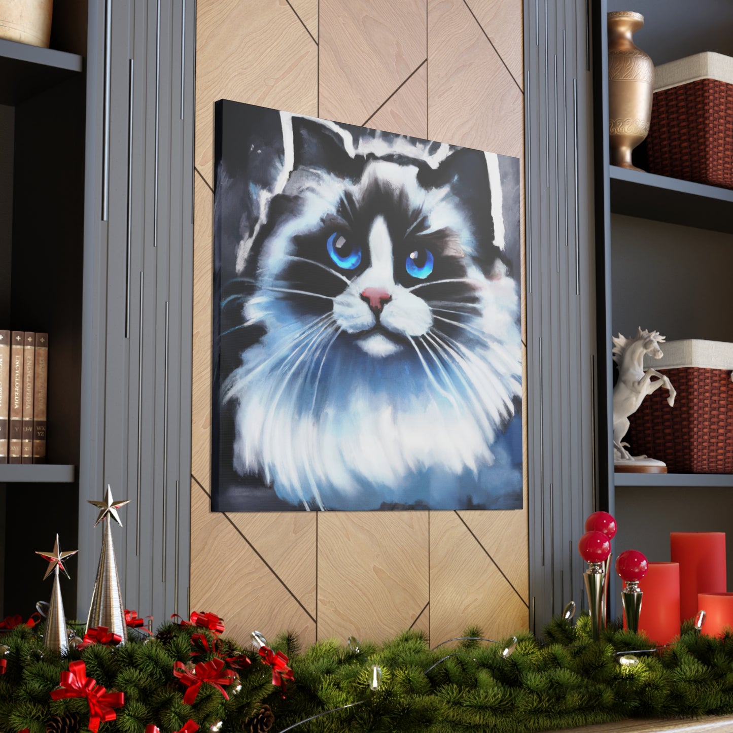 Ragdoll Street Mural - Canvas