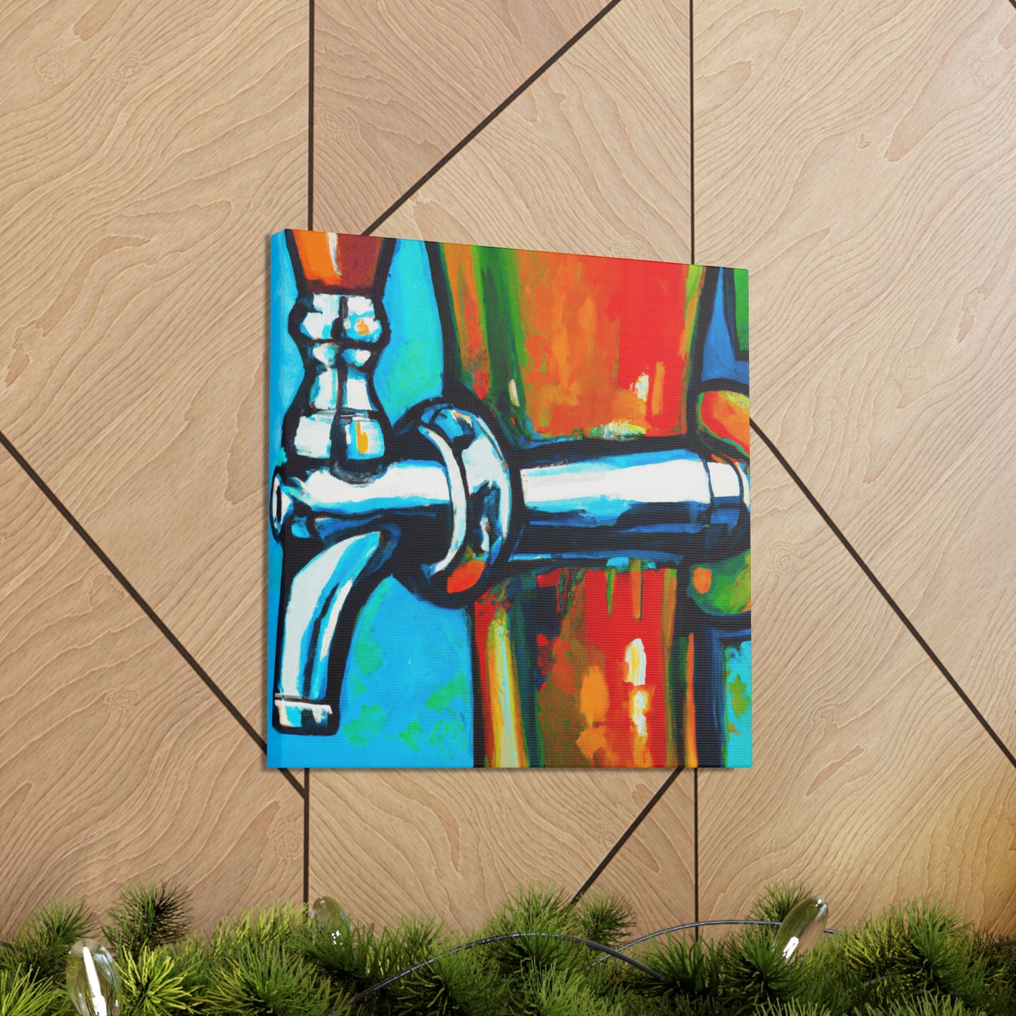 Tap 'n Bubbles Pop. - Canvas