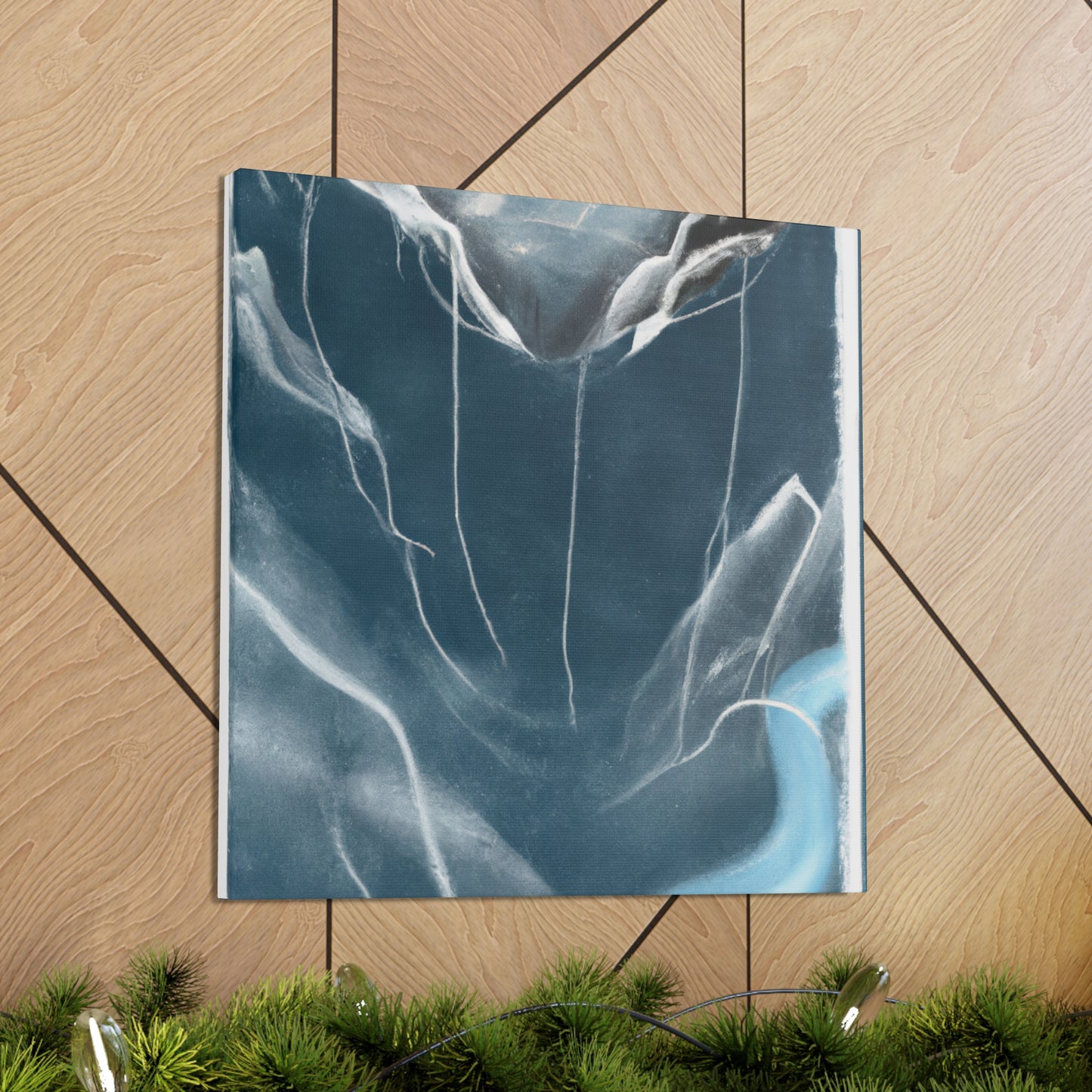 "Glacial Wonders Await" - Canvas