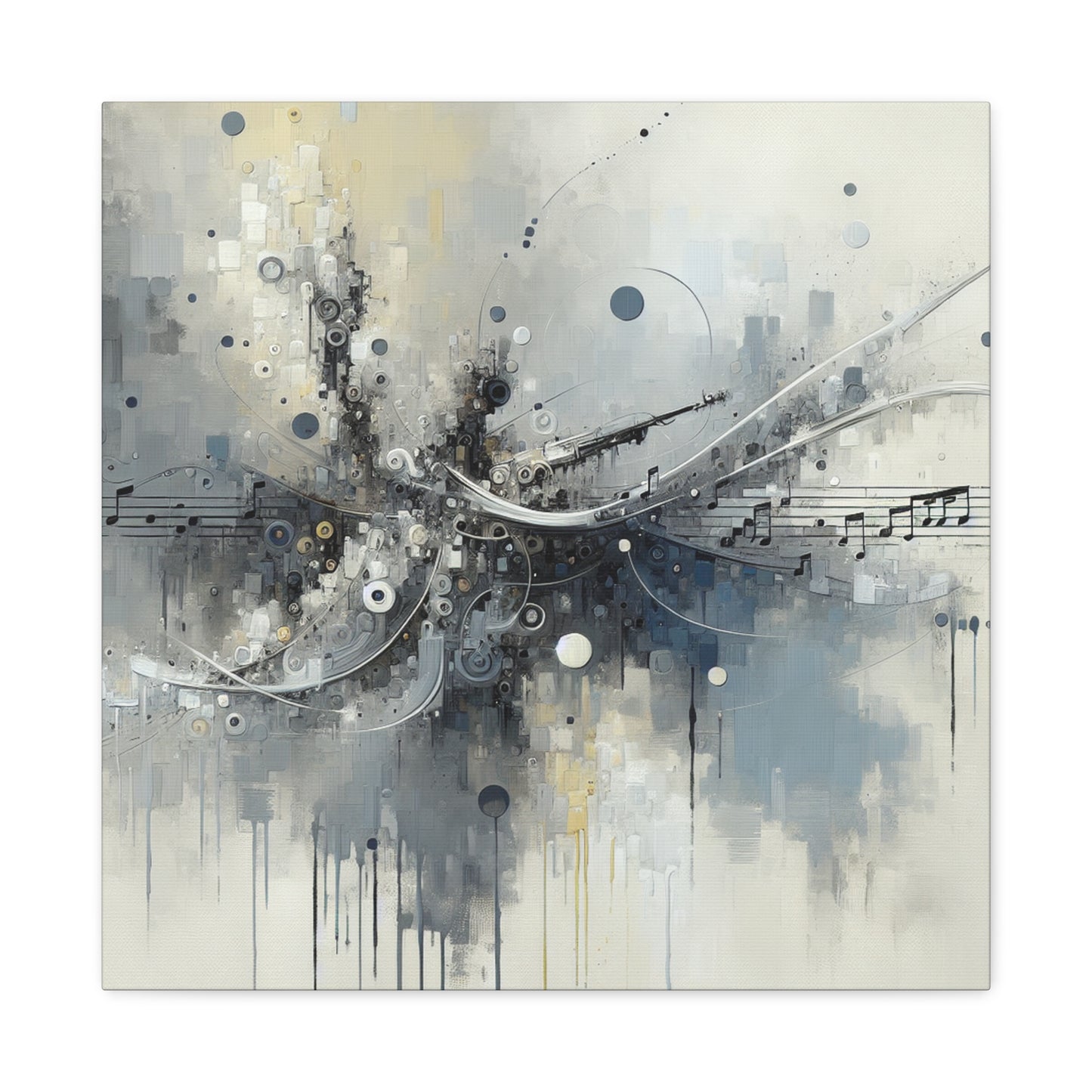 Whispering Melodies of Sleep - Canvas