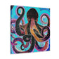 Octopus Dance Tango. - Canvas