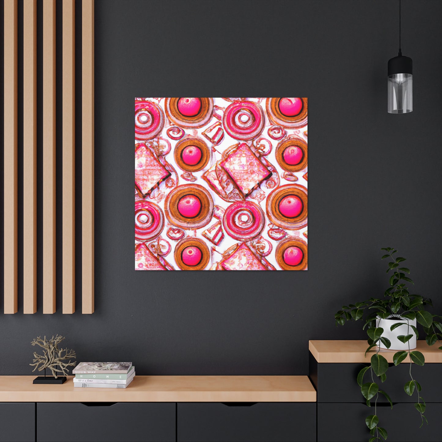 "Sweet Delights Delightedly" - Canvas