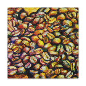 "Coffee Beans Impressionism" - Canvas