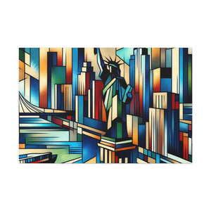 Concrete Jungle Awakening - Canvas