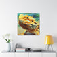 Bearded Dragon Majesty - Canvas