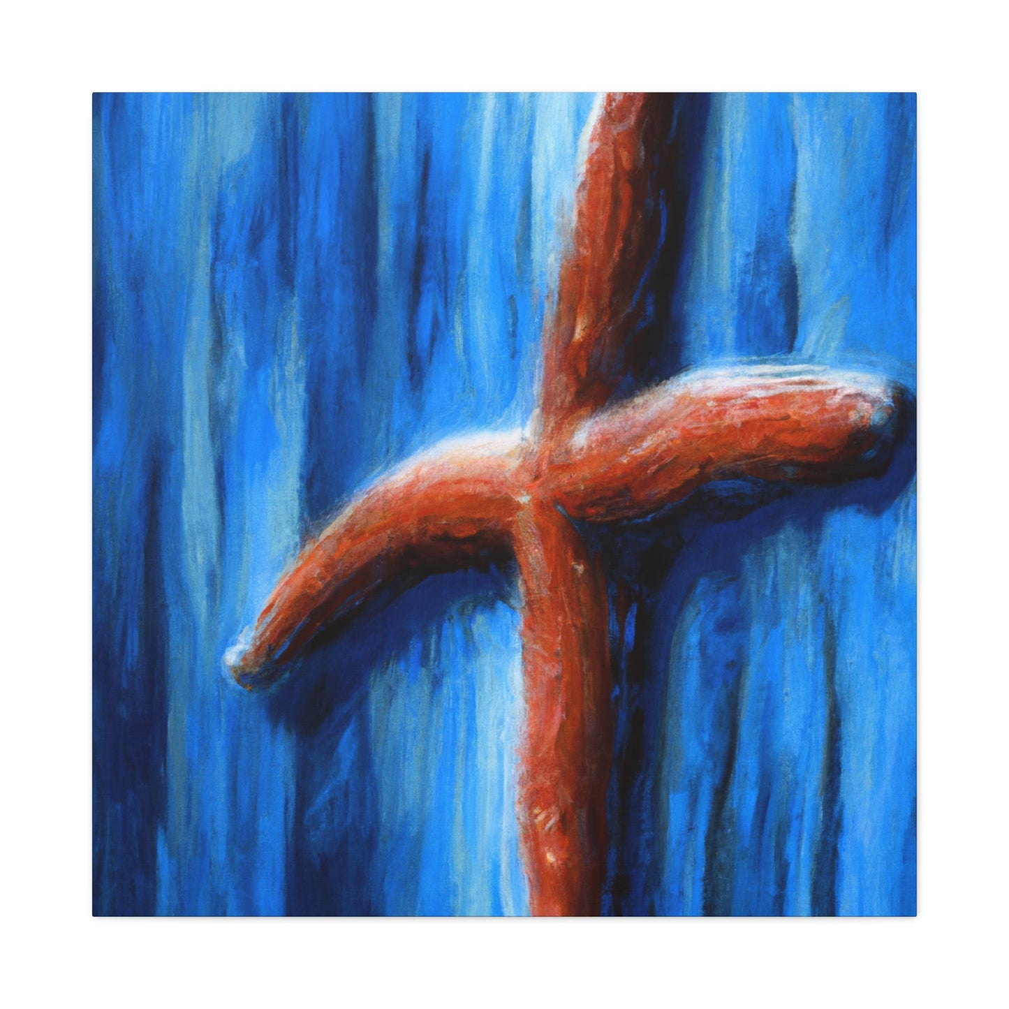 Starfish in the Night - Canvas