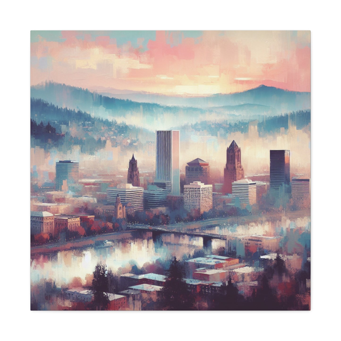 "Enchanting Portland's Natural Beauty" - Canvas