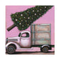 Vintage Christmas Delivery - Canvas