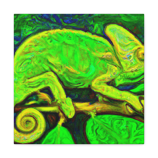 Veiled Chameleon Magic - Canvas