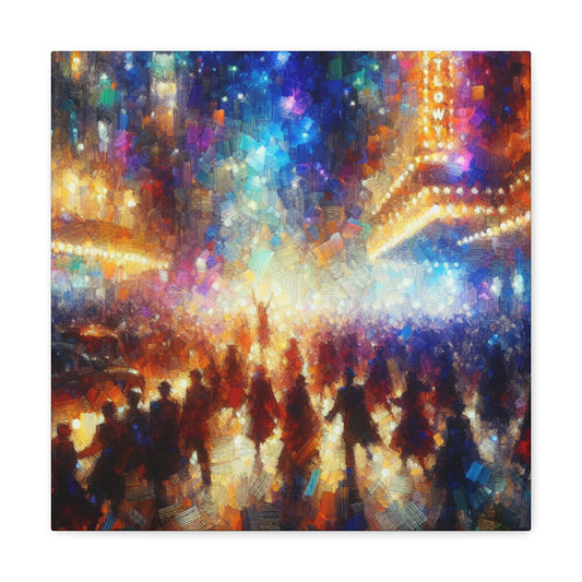 Vibrant Broadway Extravaganza - Canvas