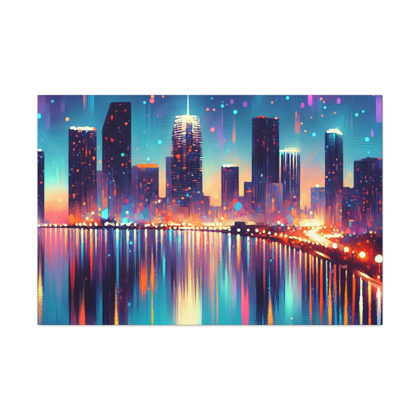 Art Deco Miami Dreams - Canvas