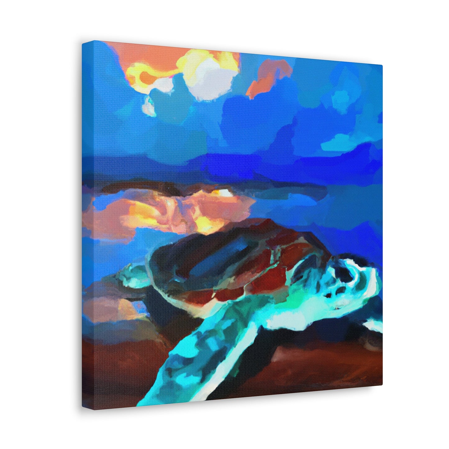 Sea Turtle Odyssey - Canvas