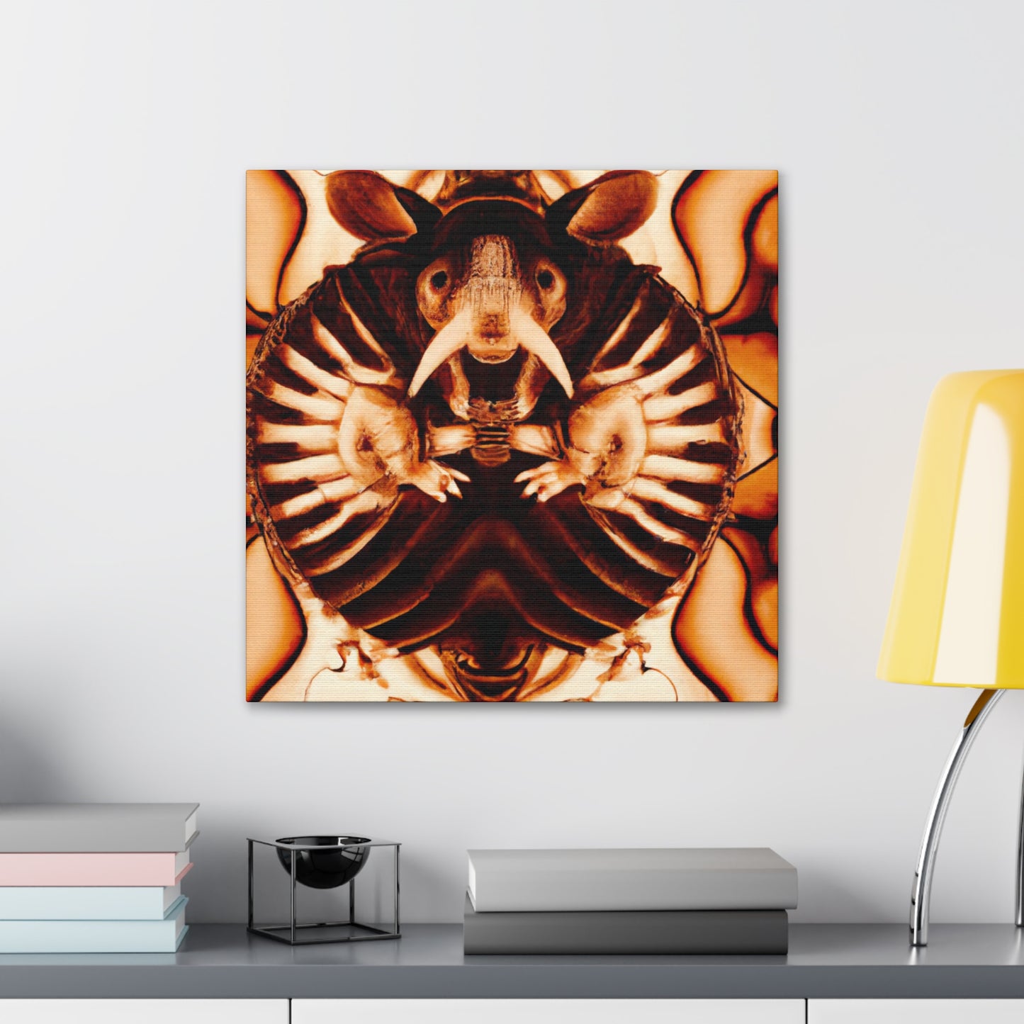 Armadillo Art Deco - Canvas