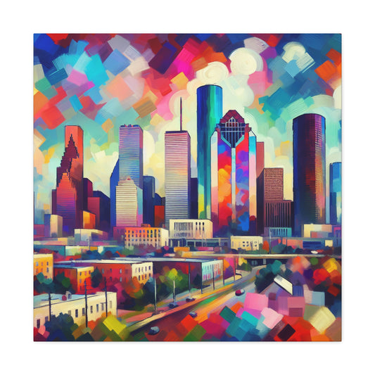 Urban Dreams Unveiled - Canvas