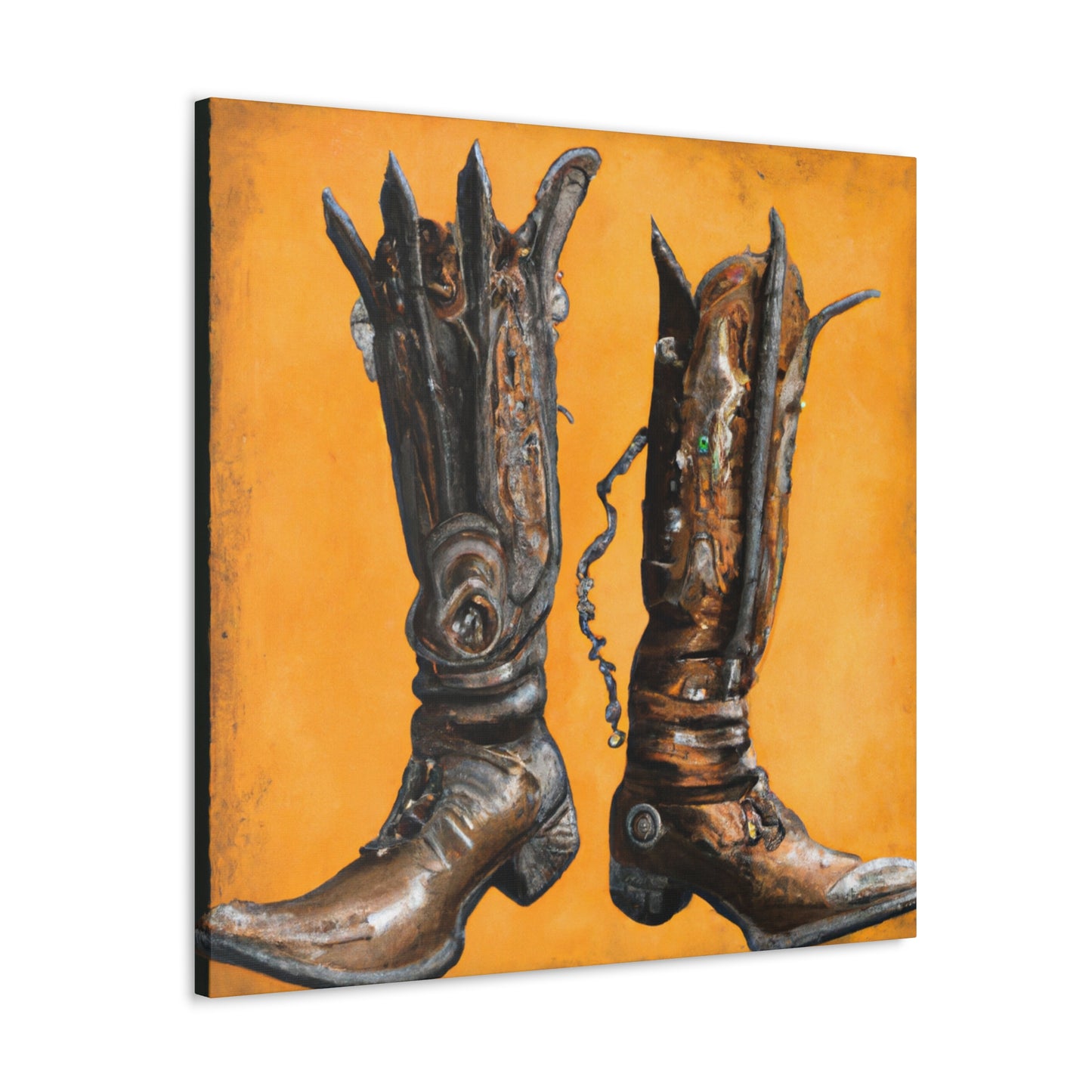 "Boots of Brass and Steel" - Canvas