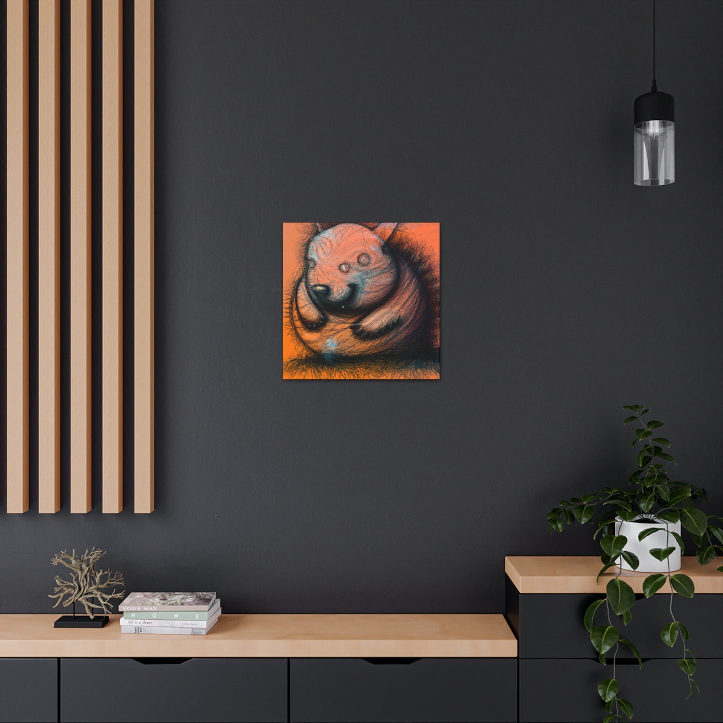 Wombat: Surreal Dream - Canvas