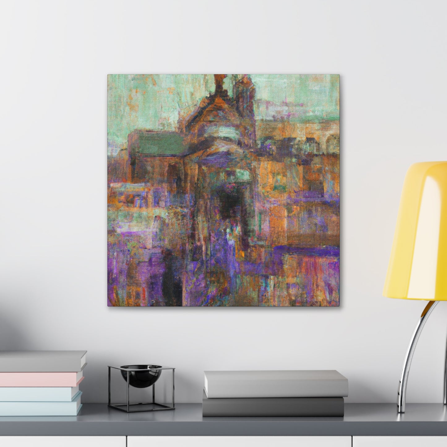 "Art Deco Majesty" - Canvas