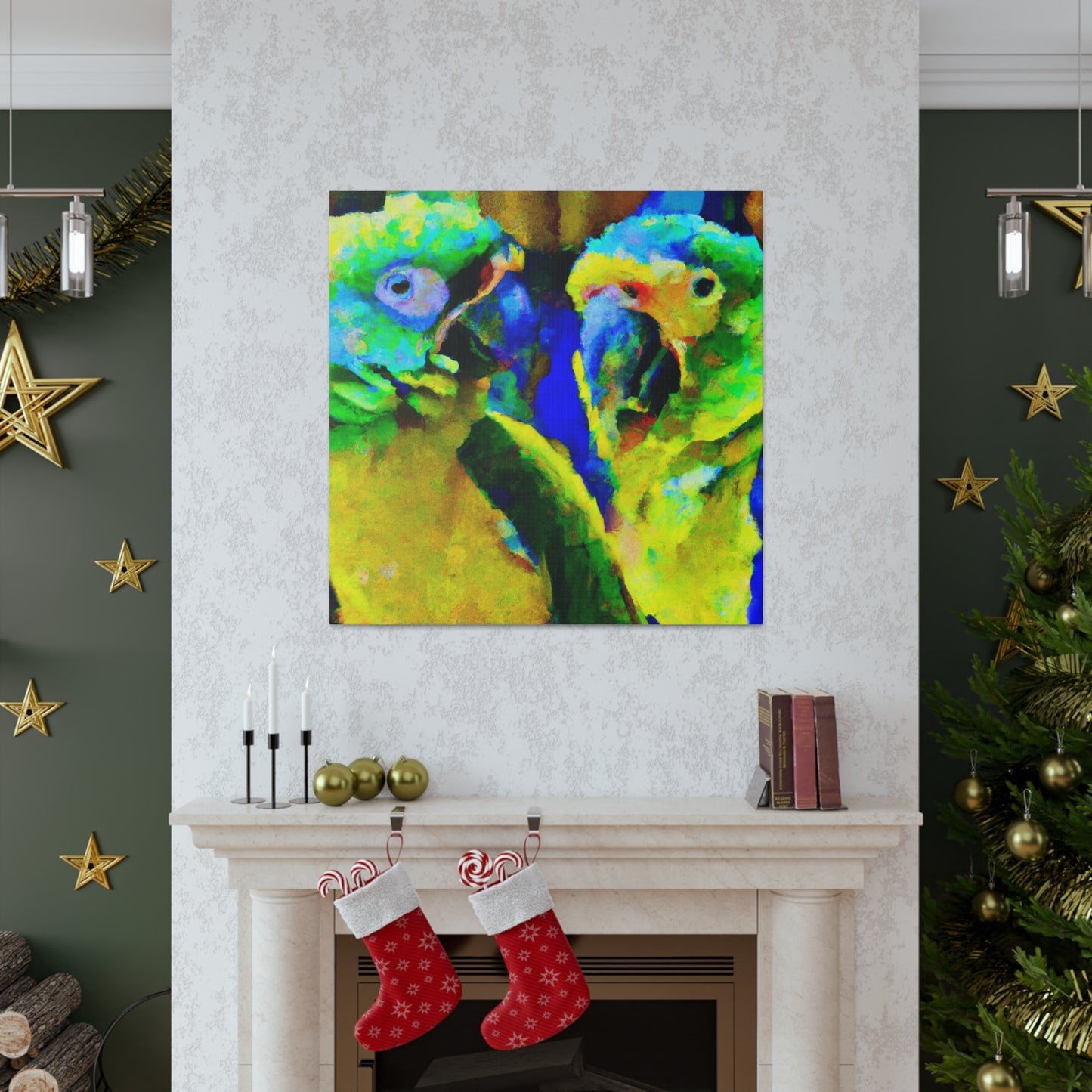 Amazon Parrot Impression - Canvas