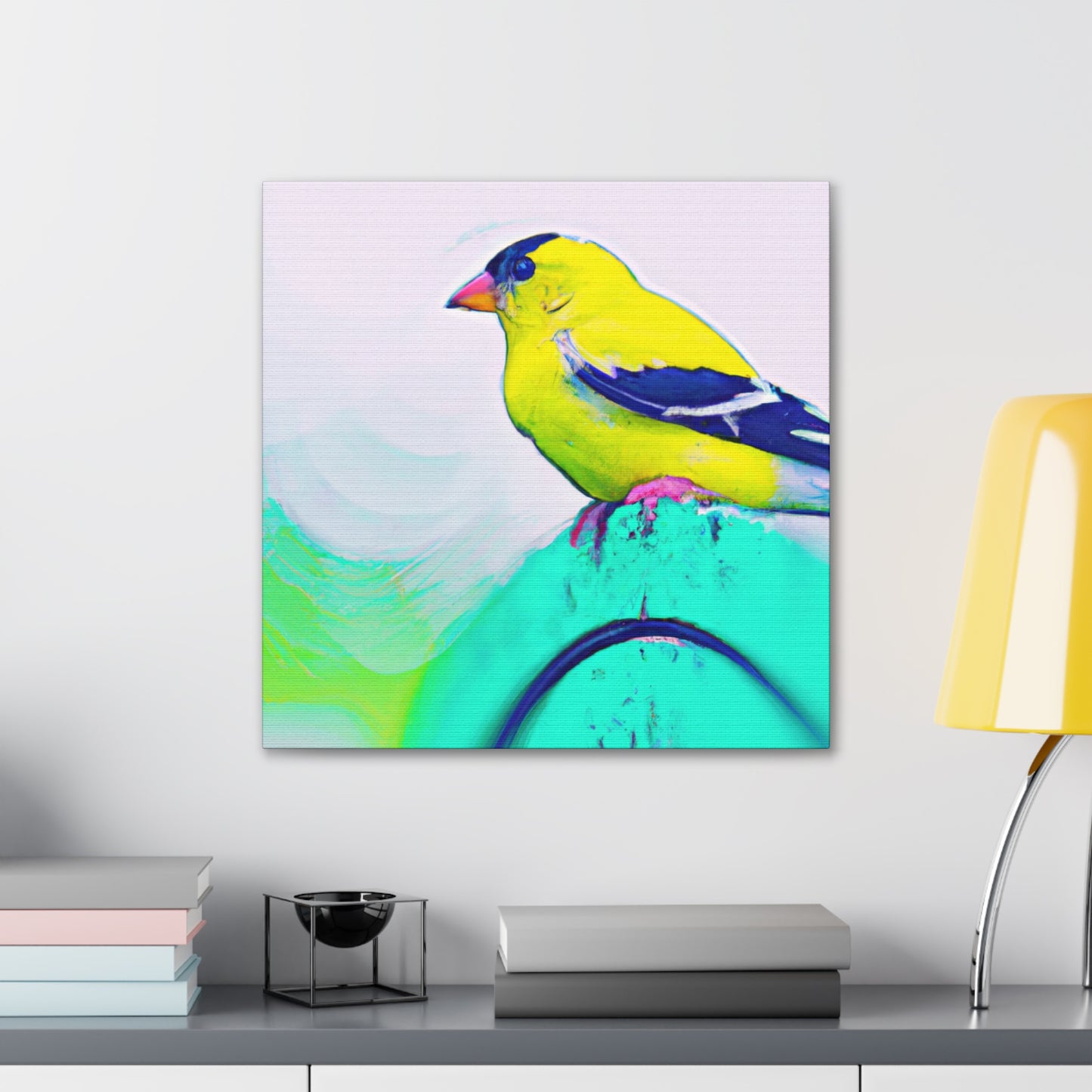 American Goldfinch Dreaming - Canvas