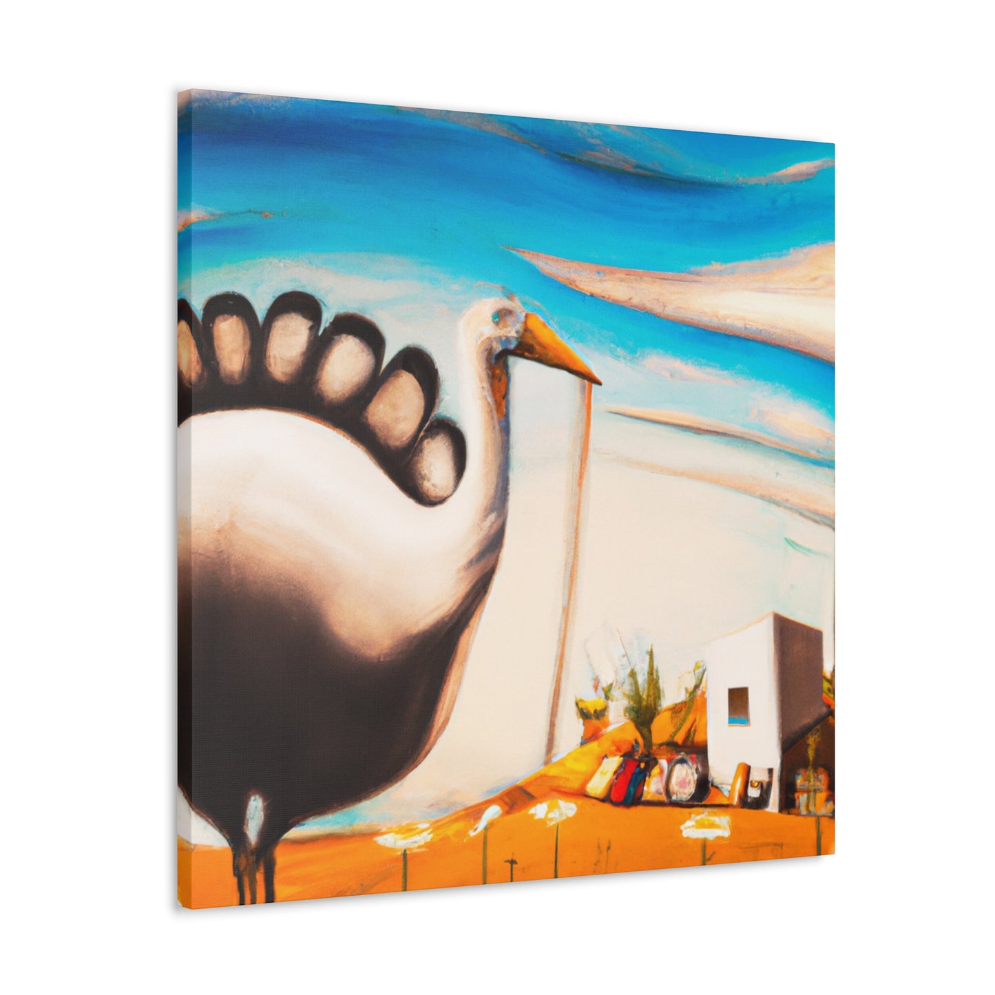 "Turkey in Dreamland" - Canvas