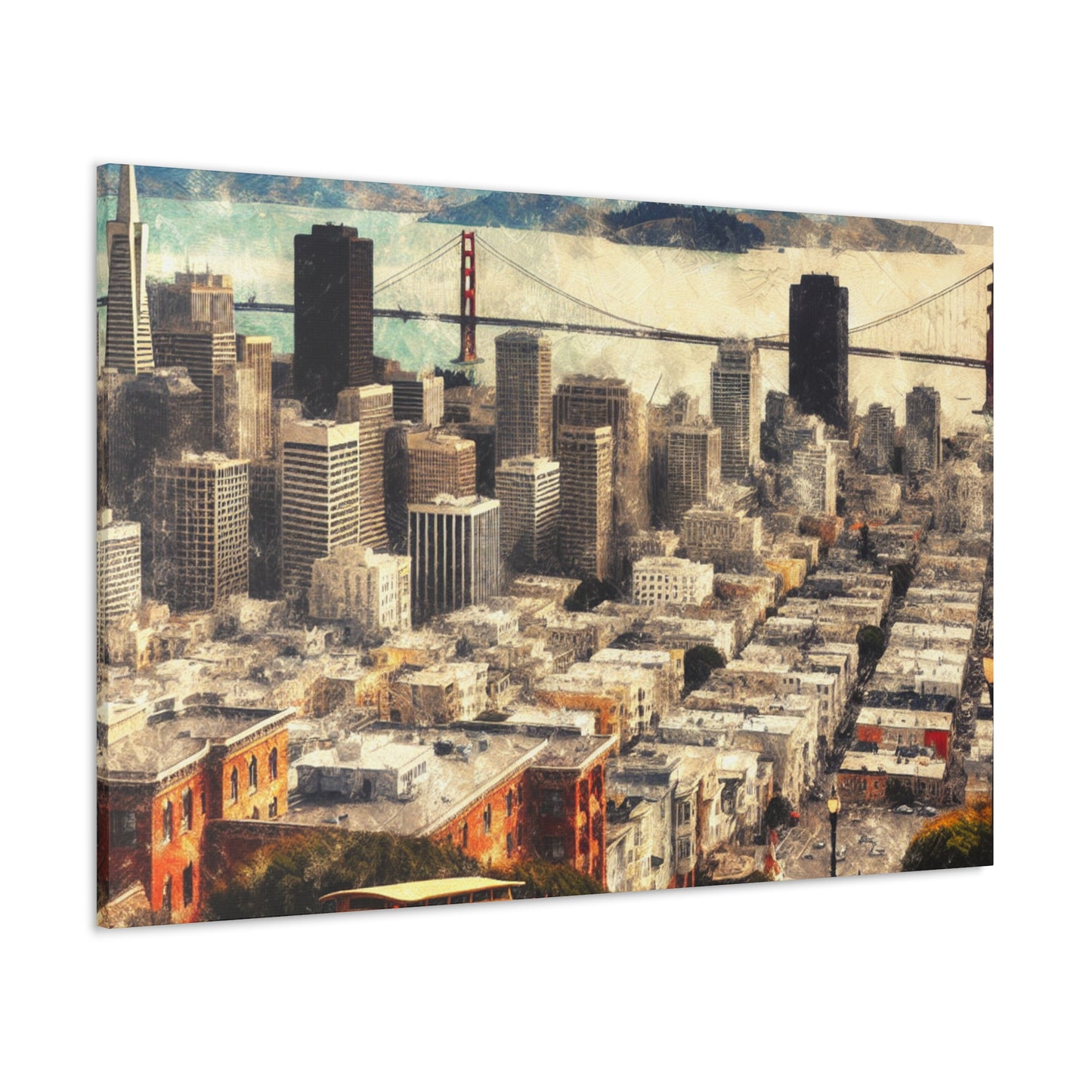 "City by the Bay" - Canvas